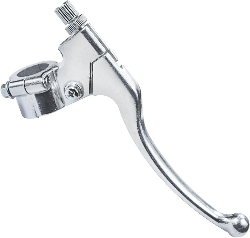 HOLATO 22mm 7/8" Left Clutch Brake Handle Lever Perch for Coleman CT200U BT200X CT100U Baja Massimo MB165 MB200 Yerf-Dog Motovox MBX10 Mini Bike CRF50 XR50 KLX110 SSR125 Pit Dirt Bike (Silver) - Image 1